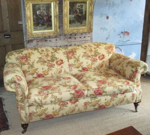 edwardian country house sofa - CATEGORY: ANTIQUE SOFAS - DATED 1920