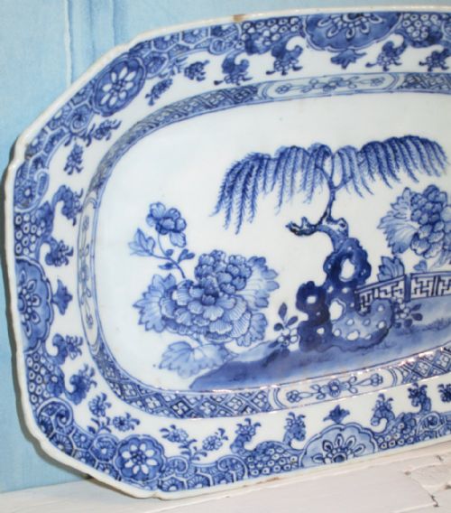 SMALL CHINESE QIANLONG PORCELAIN PLATTER - ADDITIONAL PHOTO 2