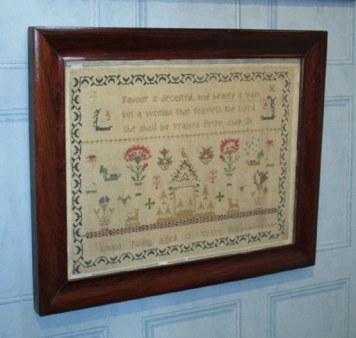 wiliam iv sampler - CATEGORY: ANTIQUE MISCELLANEOUS - DATED REGENCY