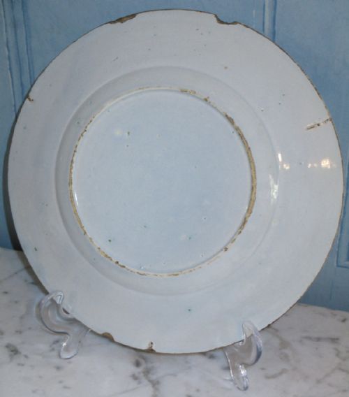 THREE EARLY DELFT PLATES - ADDITIONAL PHOTO 2