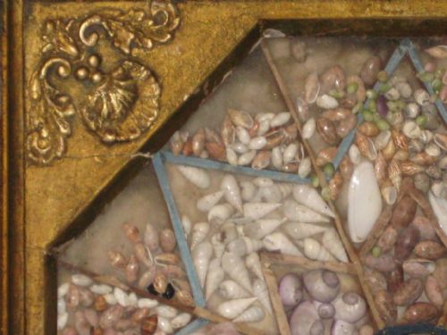 FINE EARLY SAILOR SHELLWORK PICTURE - ADDITIONAL PHOTO 5