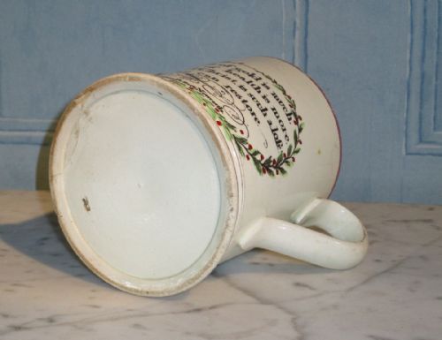 UNUSUAL NEWCASTLE POTTERY JUG - ADDITIONAL PHOTO 3