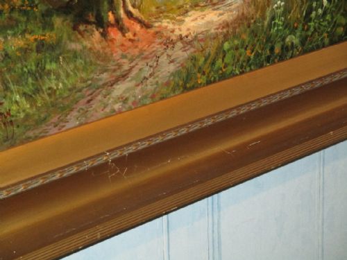 WOODLAND LANDSCAPE OIL PAINTING BY JOEL OWEN - ADDITIONAL PHOTO 4