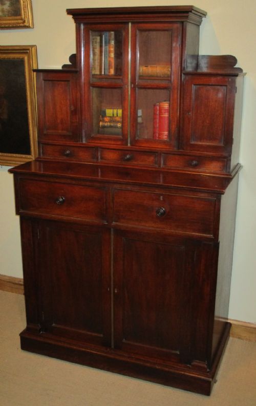fine mahogany estate cabinet - CATEGORY: ANTIQUE CABINETS - DATED 1850