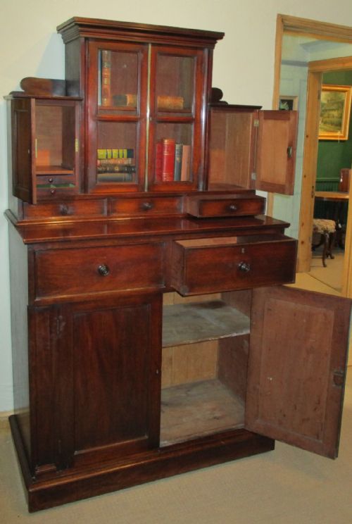 FINE MAHOGANY ESTATE CABINET - ADDITIONAL PHOTO 6