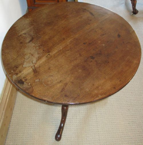GEORGIAN CUBAN MAHOGANY TRIPOD TABLE - ADDITIONAL PHOTO 2