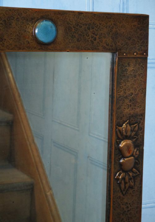 ARTS AND CRAFTS COPPER MIRROR - ADDITIONAL PHOTO 3
