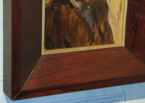 PORTRAIT OIL PAINTING BY CHARLES DANIEL WARD - ADDITIONAL PHOTO 4