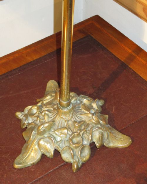 UNUSUAL BRASS DRESSING OR SHAVING MIRROR - ADDITIONAL PHOTO 5