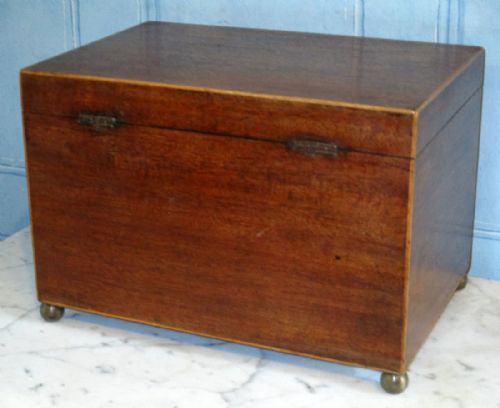 REGENCY MAHOGANY JEWELLERY BOX - ADDITIONAL PHOTO 7