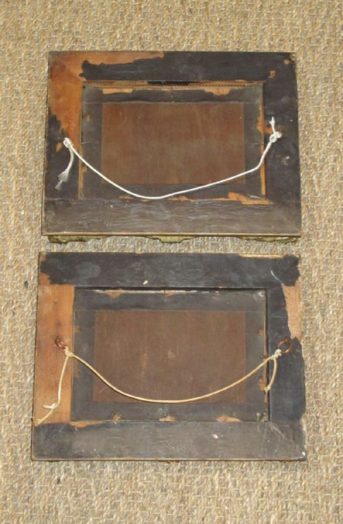 SUPERB SMALL PAIR OF OIL PAINTING BY ALFRED OLIVER - ADDITIONAL PHOTO 7