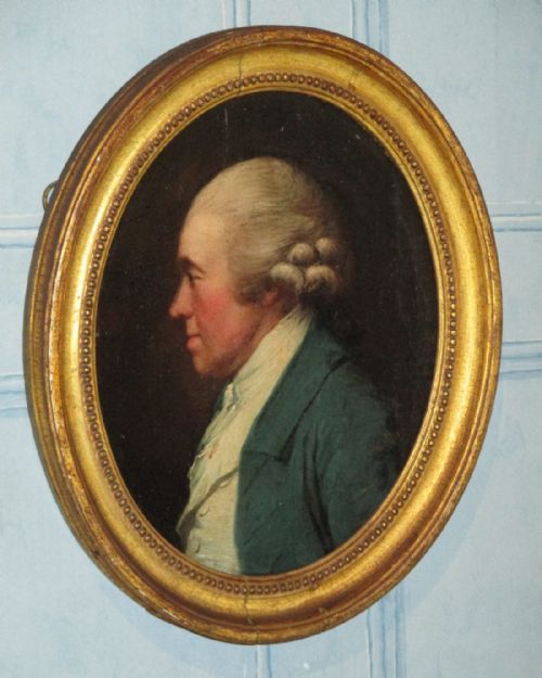PAIR OF GEORGIAN PORTRAIT OIL PAINTINGS - ADDITIONAL PHOTO 2