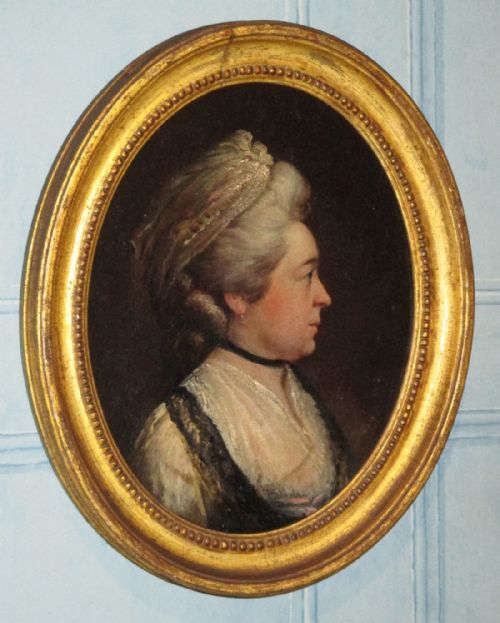 PAIR OF GEORGIAN PORTRAIT OIL PAINTINGS - ADDITIONAL PHOTO 3