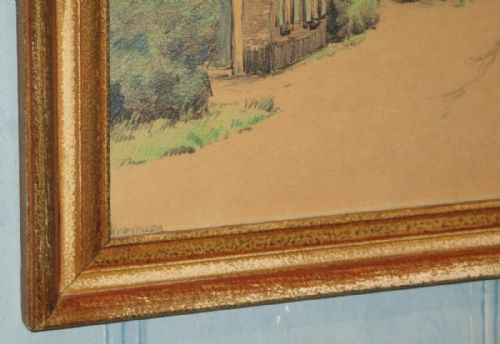 INTERESTING PAIR OF DUTCH PASTELS - ADDITIONAL PHOTO 4