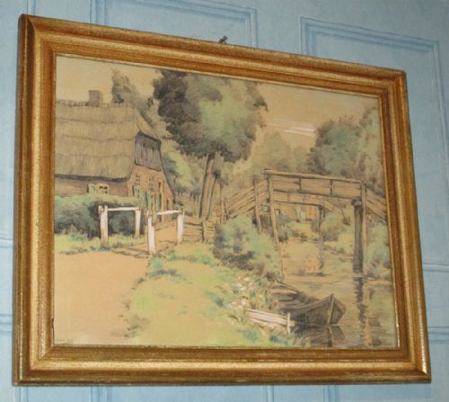 INTERESTING PAIR OF DUTCH PASTELS - ADDITIONAL PHOTO 5