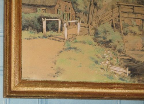INTERESTING PAIR OF DUTCH PASTELS - ADDITIONAL PHOTO 6