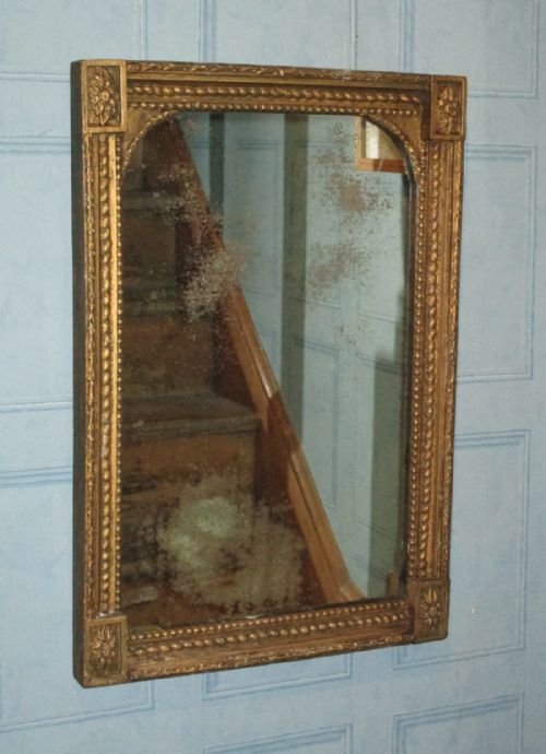 early georgian style gilt mirror - CATEGORY: ANTIQUE MIRRORS - DATED 1880