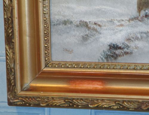 PAIR OF WELSH LANDSCAPE OIL PAINTINGS - ADDITIONAL PHOTO 3