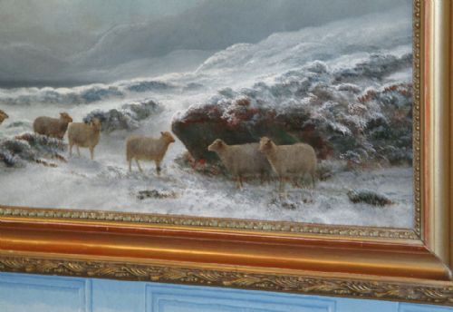 PAIR OF WELSH LANDSCAPE OIL PAINTINGS - ADDITIONAL PHOTO 4