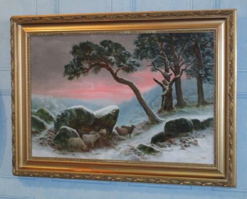 PAIR OF WELSH LANDSCAPE OIL PAINTINGS - ADDITIONAL PHOTO 5