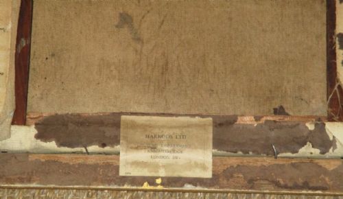 DECO STILL LIFE OIL PAINTING FROM HARRODS - ADDITIONAL PHOTO 7