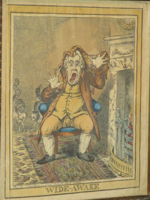 PAIR OF IRISH REGENCY SATIRICAL PRINTS AFTER GILLRAY - ADDITIONAL PHOTO 2