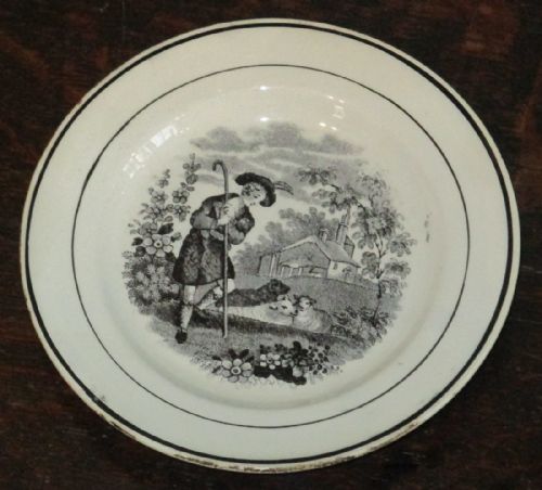 SET OF 4 REGENCY CHILD'S PLATES - ADDITIONAL PHOTO 2