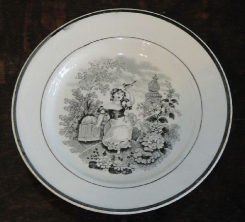 SET OF 4 REGENCY CHILD'S PLATES - ADDITIONAL PHOTO 3