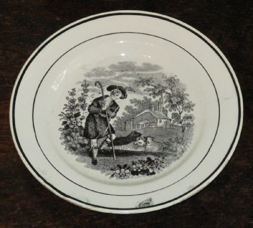 SET OF 4 REGENCY CHILD'S PLATES - ADDITIONAL PHOTO 4