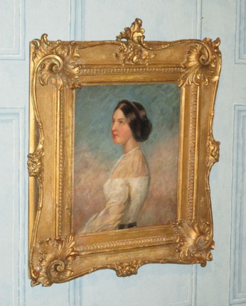 EARLY OIL PORTRAIT OF FLORENCE NIGHTINGALE - ADDITIONAL PHOTO 1