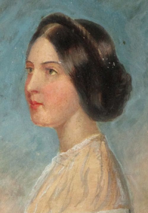 EARLY OIL PORTRAIT OF FLORENCE NIGHTINGALE - ADDITIONAL PHOTO 4