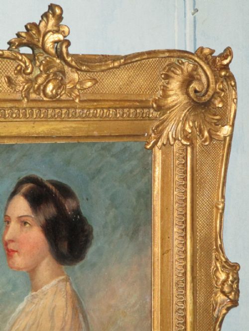 EARLY OIL PORTRAIT OF FLORENCE NIGHTINGALE - ADDITIONAL PHOTO 6