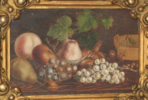 CHARMING VICTORIAN MINIATURE STILL LIFE WATERCOLOUR - ADDITIONAL PHOTO 2