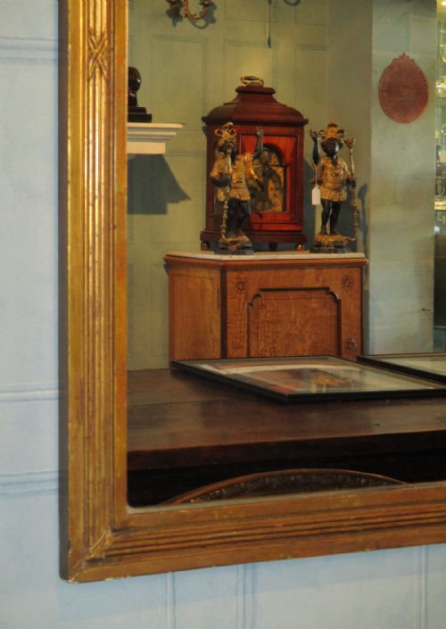 TALL NARROW FRENCH GILT PIER MIRROR - ADDITIONAL PHOTO 4