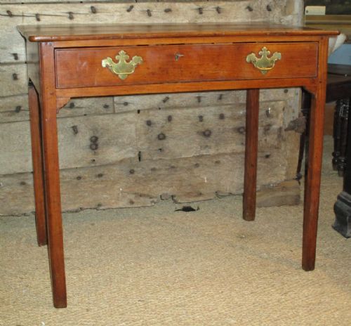 GEORGIAN FRUITWOOD SIDE TABLE - ADDITIONAL PHOTO 1