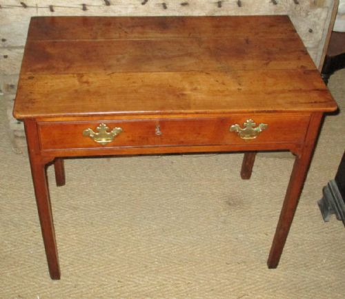 GEORGIAN FRUITWOOD SIDE TABLE - ADDITIONAL PHOTO 2