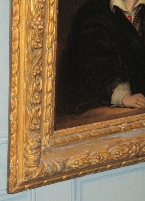 SUPERB GEORGIAN OIL PORTRAIT OF LORD BYRON - ADDITIONAL PHOTO 5