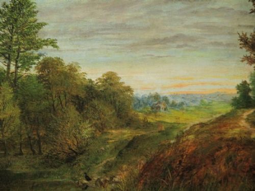 RIVER LUG OIL PAINTING BY WILLIAM STONE - ADDITIONAL PHOTO 2