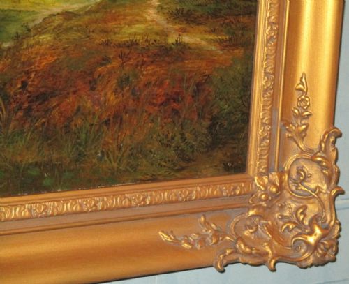RIVER LUG OIL PAINTING BY WILLIAM STONE - ADDITIONAL PHOTO 3