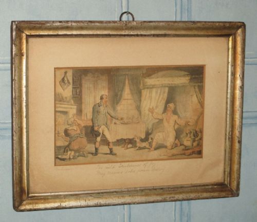 SET OF FOUR REGENCY ROWLANDSON PRINTS - ADDITIONAL PHOTO 1
