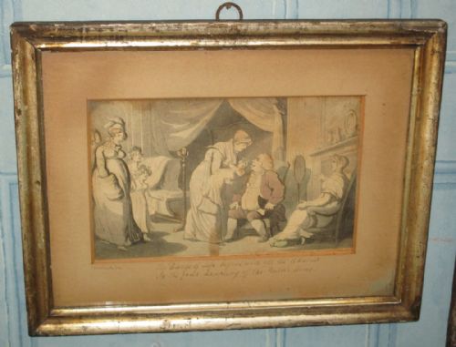 SET OF FOUR REGENCY ROWLANDSON PRINTS - ADDITIONAL PHOTO 2
