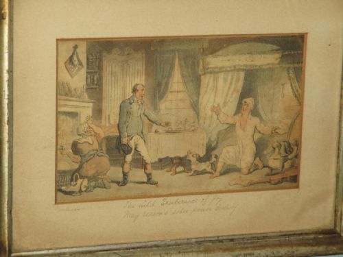 SET OF FOUR REGENCY ROWLANDSON PRINTS - ADDITIONAL PHOTO 5