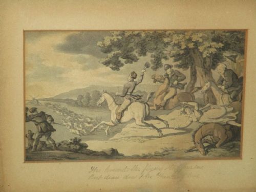 SET OF FOUR REGENCY ROWLANDSON PRINTS - ADDITIONAL PHOTO 7