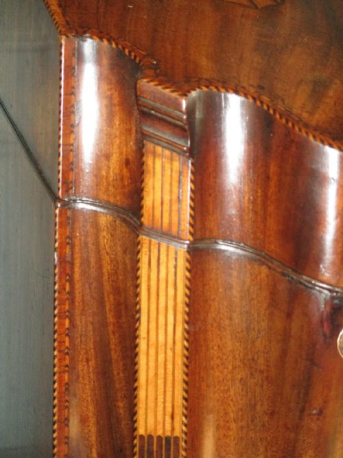 SUPERB GEORGIAN MAHOGANY KNIFE BOX - ADDITIONAL PHOTO 3
