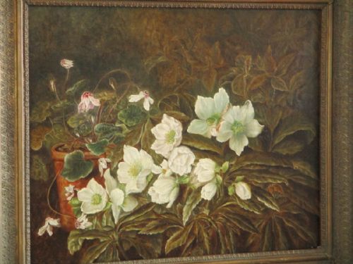 LATE VICTORIAN STILL LIFE OIL PAINTING - ADDITIONAL PHOTO 2