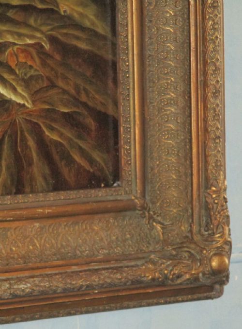 LATE VICTORIAN STILL LIFE OIL PAINTING - ADDITIONAL PHOTO 6