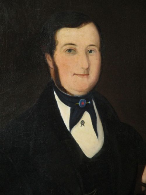 VICTORIAN ENGLISH SCHOOL OIL PAINTING PORTRAIT - ADDITIONAL PHOTO 1