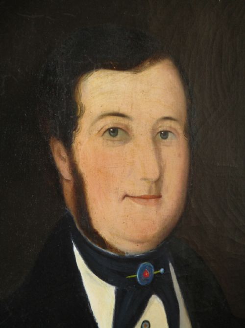 VICTORIAN ENGLISH SCHOOL OIL PAINTING PORTRAIT - ADDITIONAL PHOTO 5