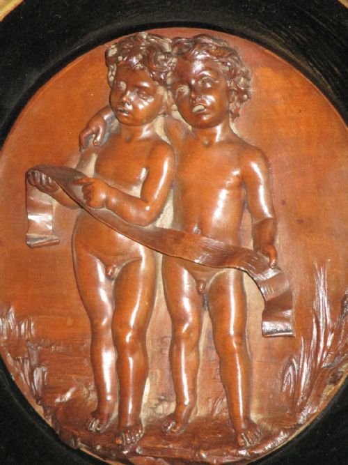 ITALIAN CARVED BOXWOOD PANEL - ADDITIONAL PHOTO 2