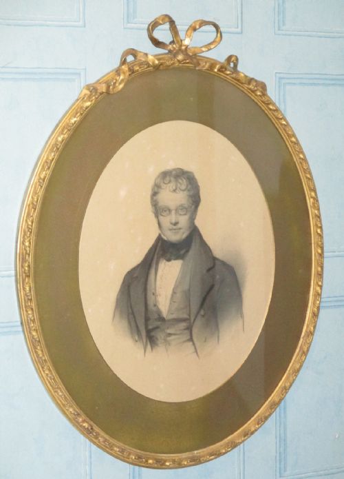 THREE SUPERB VICTORIAN PENCIL PORTRAITS - ADDITIONAL PHOTO 1